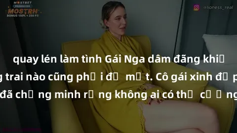 quay lén làm tình Gái Nga dâm đãng khiến tim bất cứ chàng trai nào cũng phải đỏ mặt. Cô gái xinh đẹp này đã chứng minh rằng không ai có thể cưỡng lại khi cô làm tình đắm say.